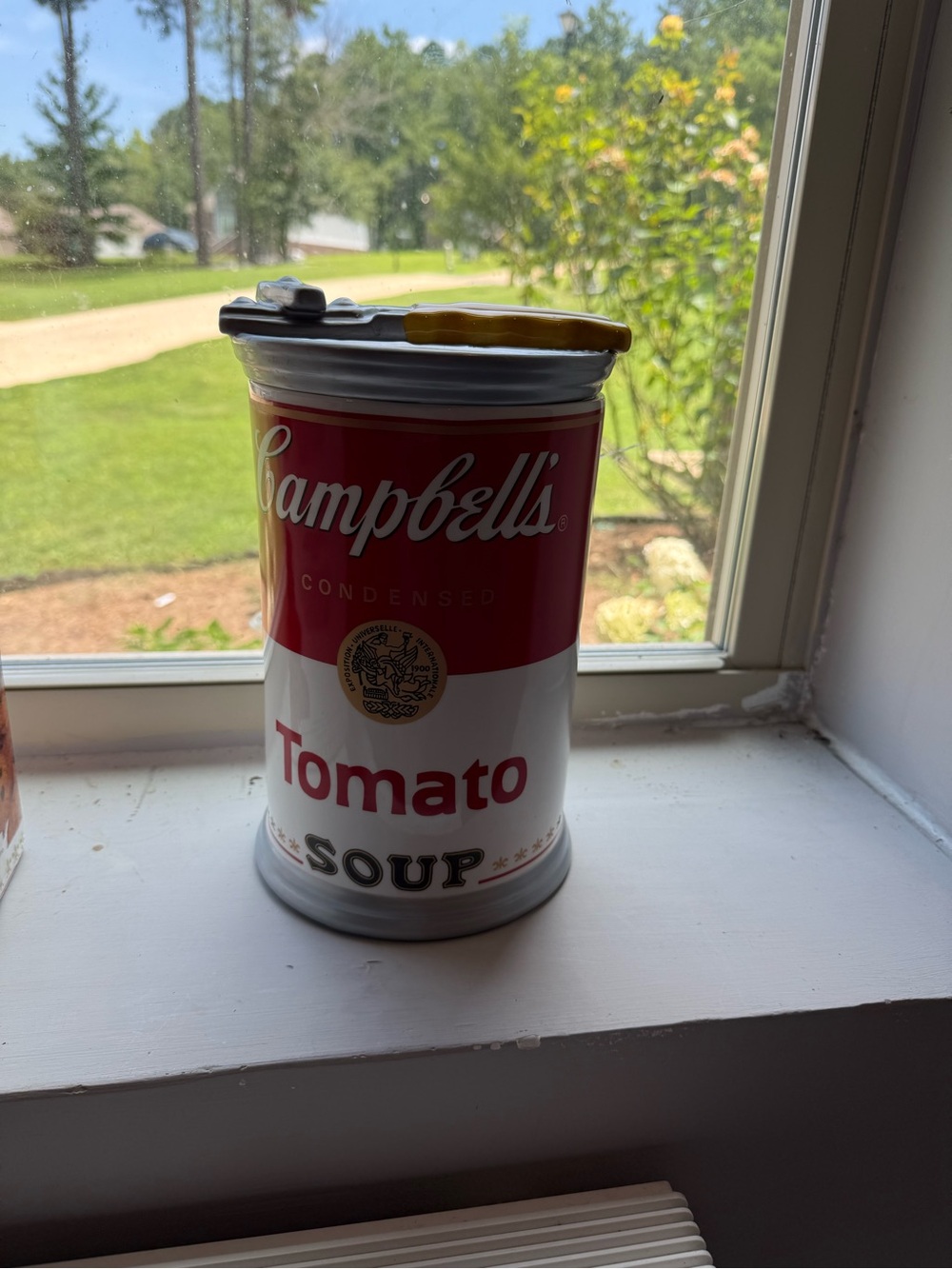 Tomato Soup Can Cookie Jar
